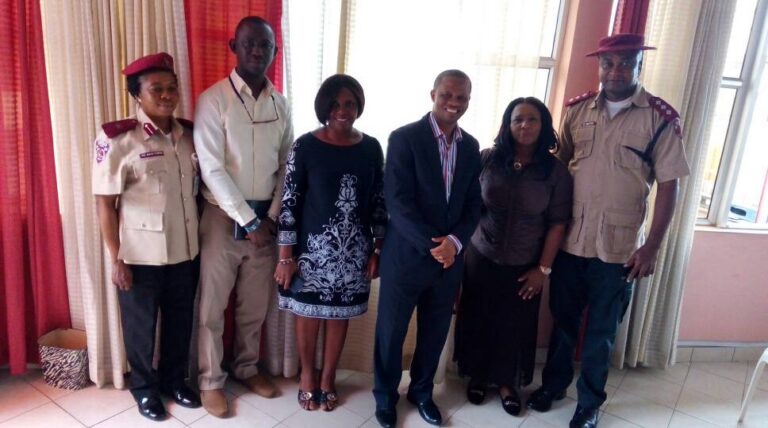 HEI Meets with FRSC and Hospital Representatives