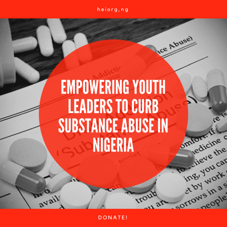 Empowering Youth Leaders to Curb Substance Abuse in Nigeria