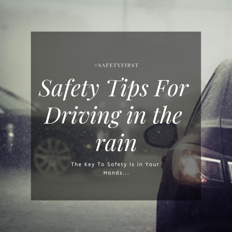 Safety Tips When Driving in the Rain