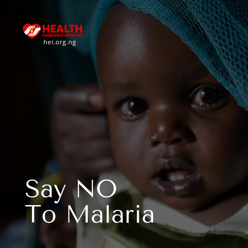 Say NO to Malaria!