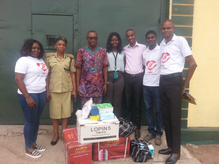 Health Emergency Initiative (HEI) Donates Drugs And Other Medical Items To Kirikiri Medium Prison
