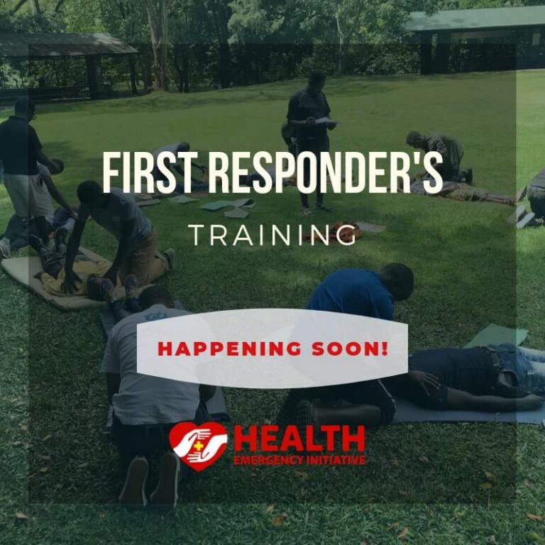 First Responder’s Training