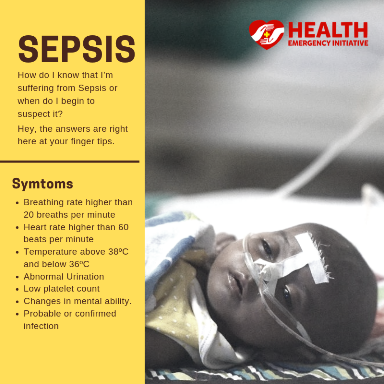 How do i know that i’m suffering from Sepsis