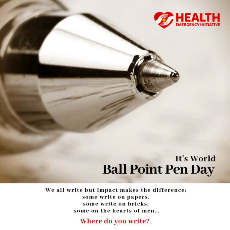 Ball Point Pen Day