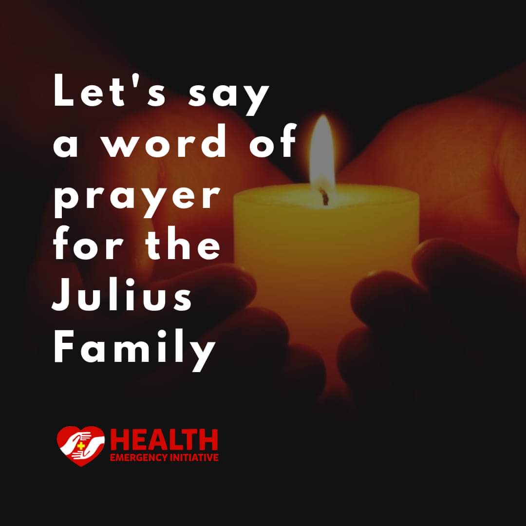 Pray for the Julius Family