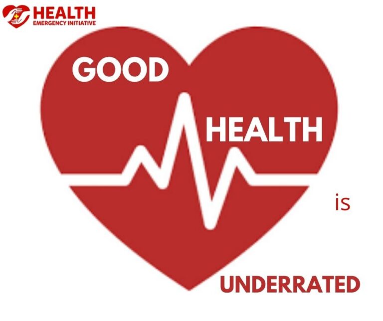 Good Health is Underrated