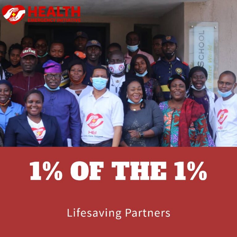 Lifesaving Partners: 1% of the 1%